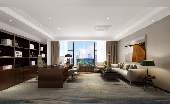 寫字樓老板辦公室裝修風(fēng)水位最佳位置全