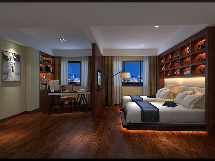 成都精品酒店客房設(shè)計(jì)效果圖