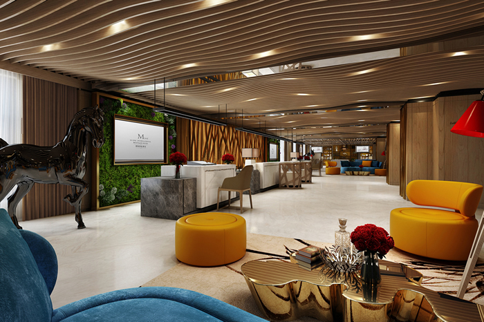 精品現代風格酒店裝修效果圖