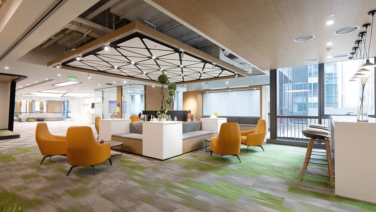 簡約辦公室裝修圖片