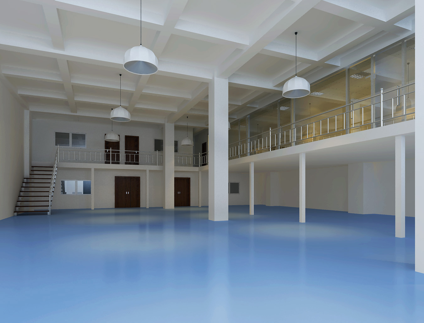 1000平廠房裝修設計效果圖