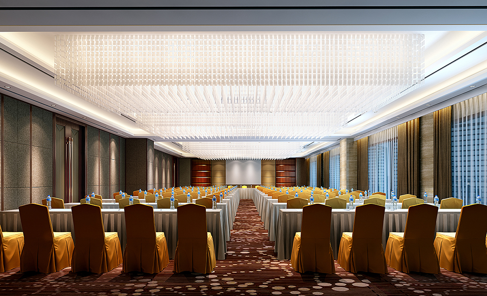 高檔酒店宴會廳裝修效果圖