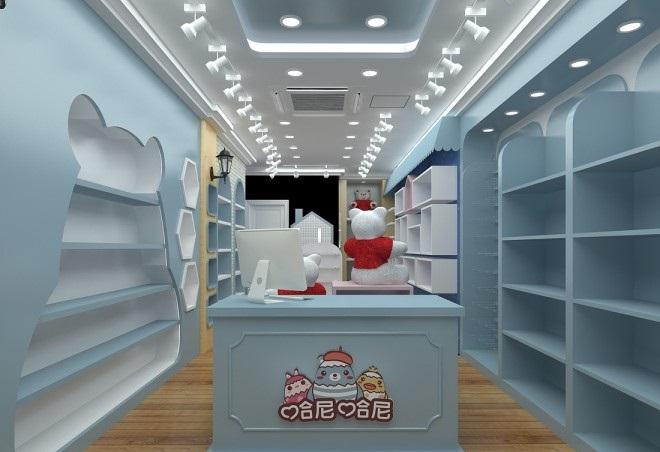 孕嬰店內布置效果圖
