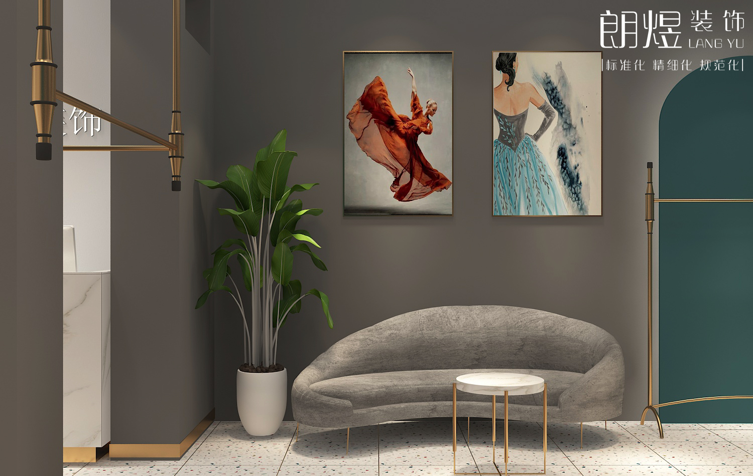 商場時尚女裝店鋪裝修效果圖