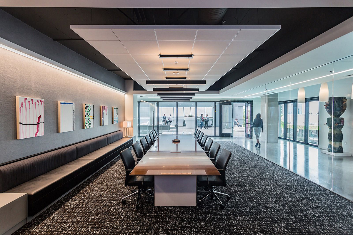 1000平寫字間辦公室裝修設(shè)計(jì)圖