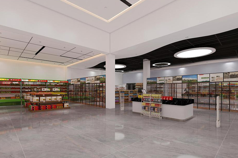 高速服務區便利超市裝修設計