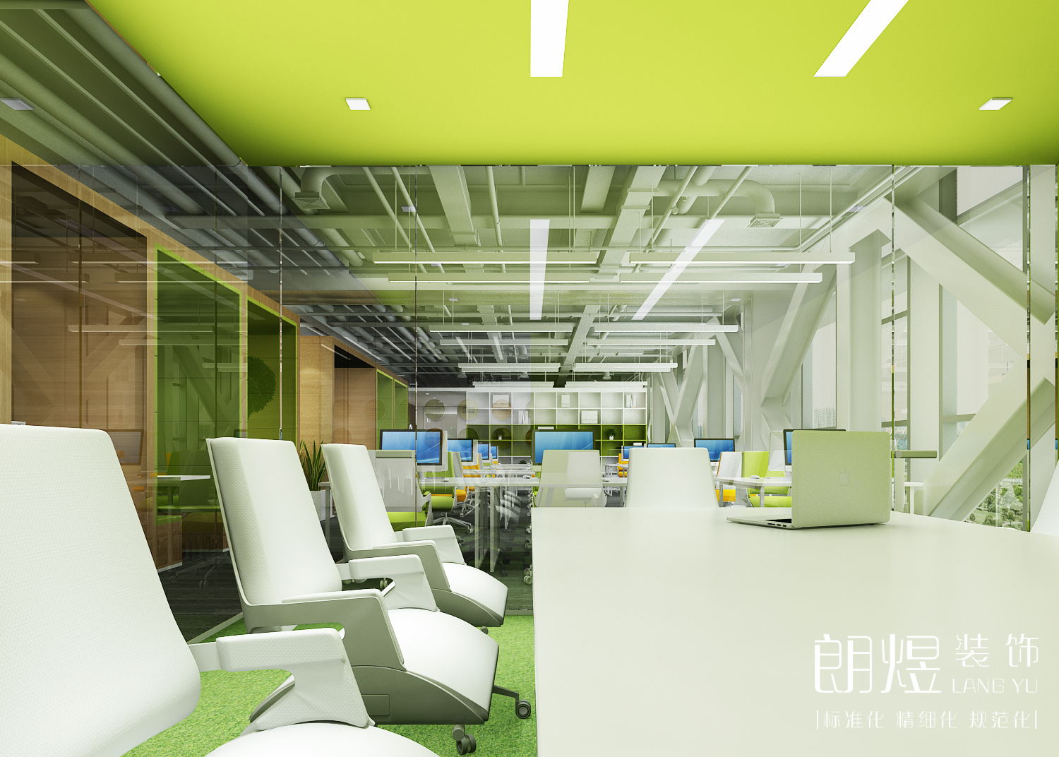 辦公室裝修效果展示(二) 辦公室裝修效果展示(二)