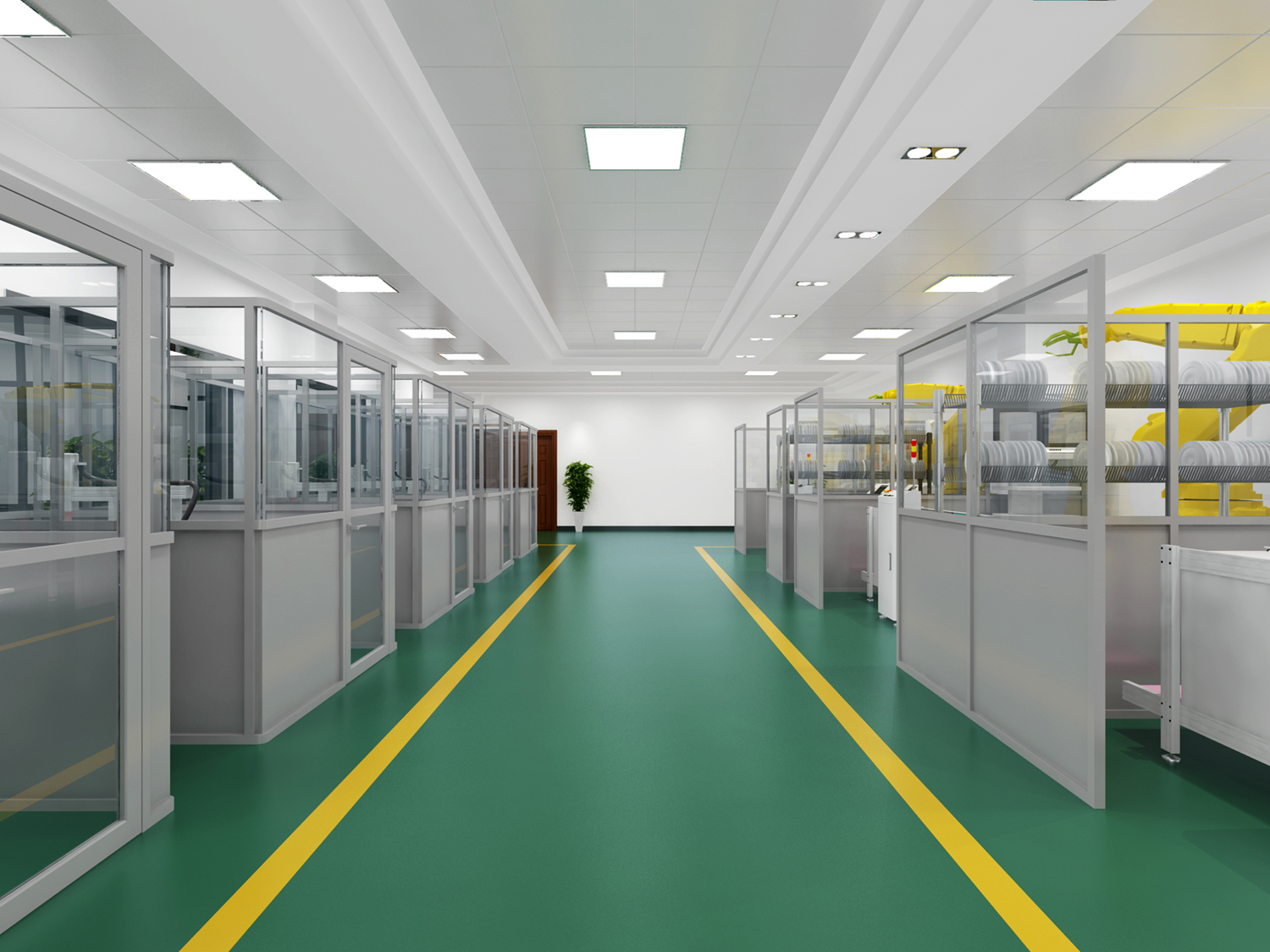 園區(qū)廠房辦公樓裝修設計效果圖