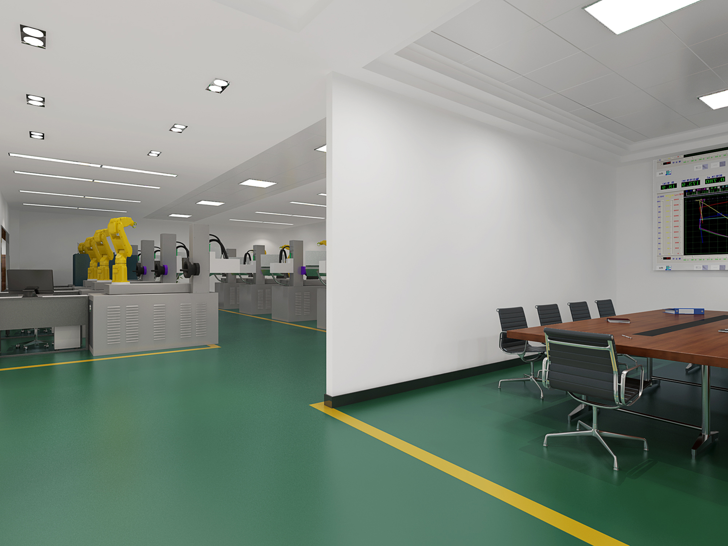 園區(qū)廠房辦公樓裝修設計效果圖