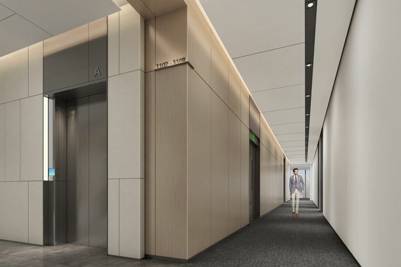 辦公樓過道裝修設(shè)計效果圖