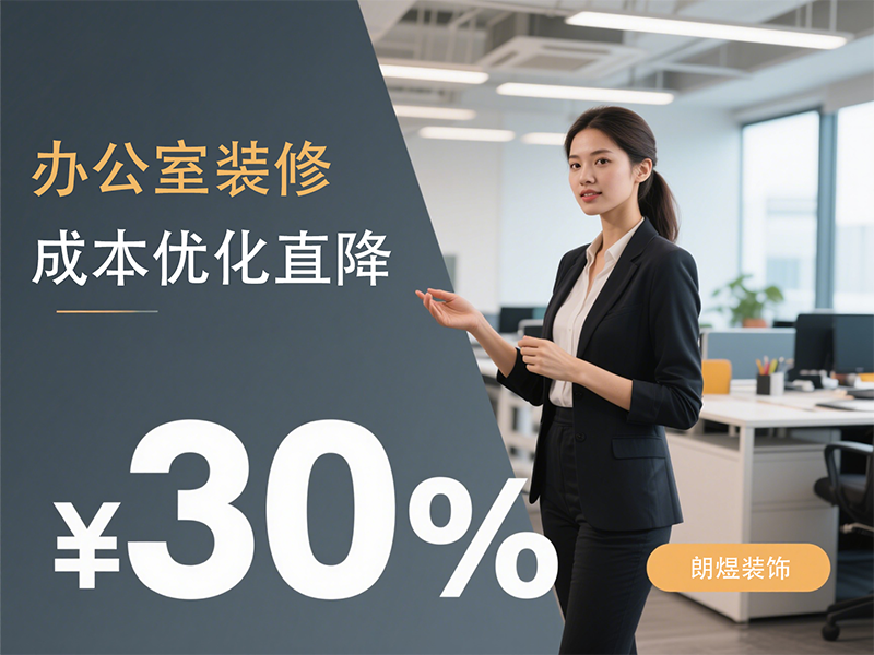 4大核心技法讓您的辦公室裝修成本直降30%！