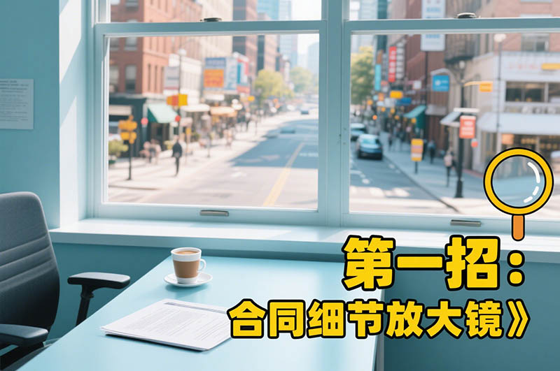 第一招:合同細節放大鏡?