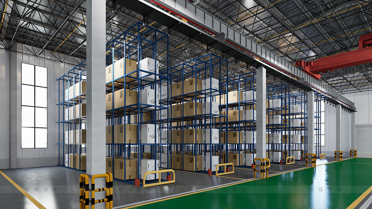 工業(yè)園廠房倉(cāng)庫(kù)裝修設(shè)計(jì)效果圖5